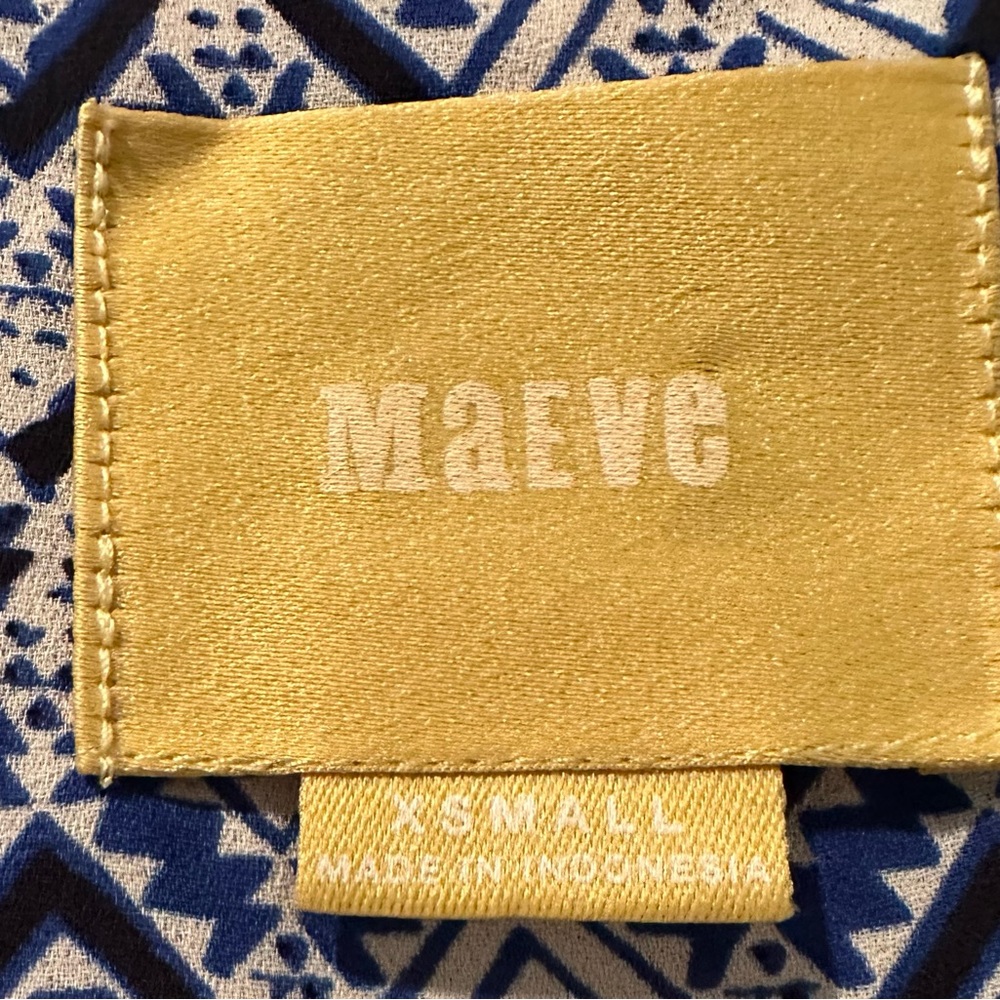 Anthropologie I Maeve Galen Geo Day Dress TB2 - Picture 8 of 8